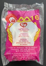 McDonald  s  TY Teenie Beanie Babies - "Goochy the Jellyfish" 2000  New 