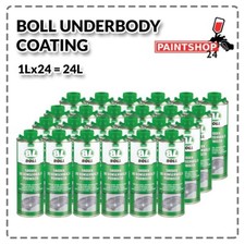 UNDERSEAL 24 X 1L BLACK SCHUTZ UNDER SEAL UNDERBODY RUST PROTECTION CHASSIS BOLL