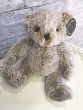 FAO Schwarz Plush Beige Teddy Bear 11 Lovey Stuffed Animal NWT Tan Beige Soft