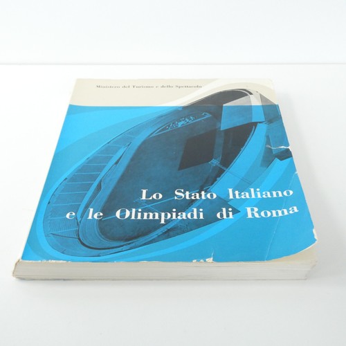 Libro de construcción olímpica de El Estado Italiano y los Juegos Olímpicos de Roma en italiano - Imagen 14 de 15