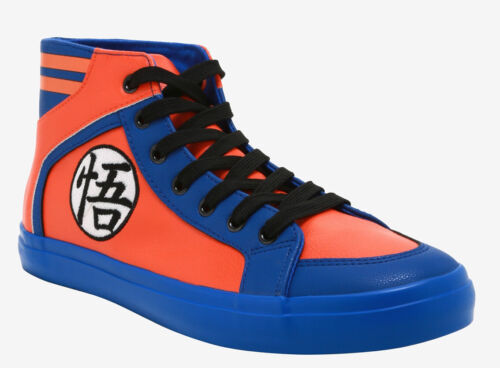 Dragon Ball Z Goku Anime Hi-Top Turnschuhe! Besticktes Logo: Herren 7/Damen 9 - Bild 1 von 8