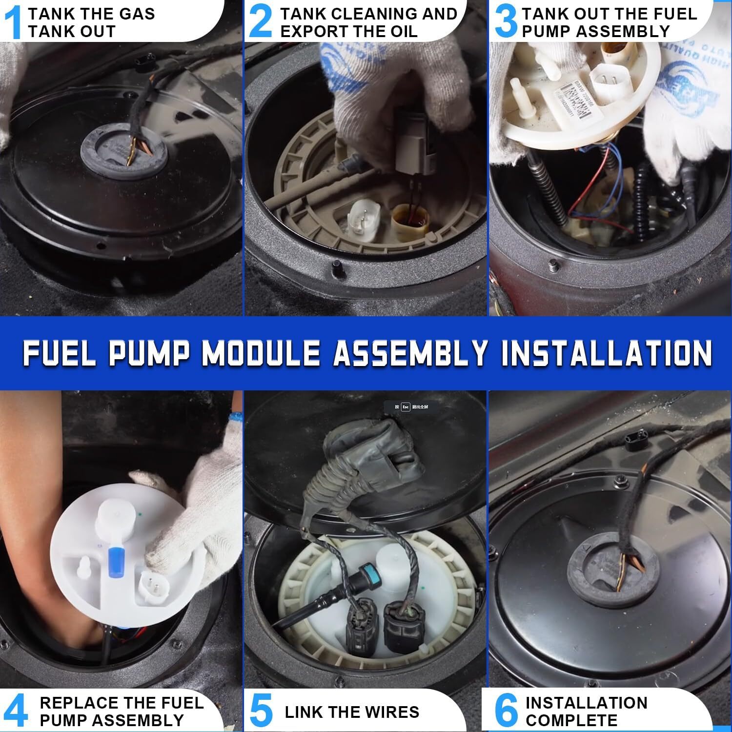 Fuel Pump Module for 20152020 Hyundai Sonata KIA Optima 31110D5500