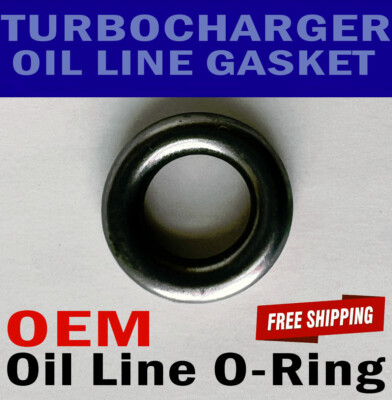 Turbo Oil Line Gasket O-Ring For Mercedes C250 SLK250 GLK250 Sprinter 2500 3500