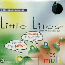 105 Christmas 8 Function Micro #9244 Green Wi...
