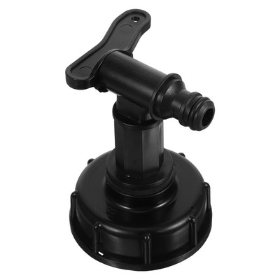  Bulkhead Fitting Spigot for Rainwater Container High Flow Water Valve Garden