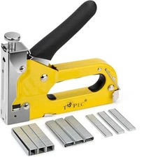 Upholstery Staple Gun, 3 in 1 Heavy Duty Staple Guns/Home Use with 900 Staple...