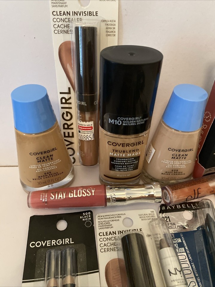 New Reseller Makeup Bundle 20 Items L’Oréal Maybelline Covergirl & More