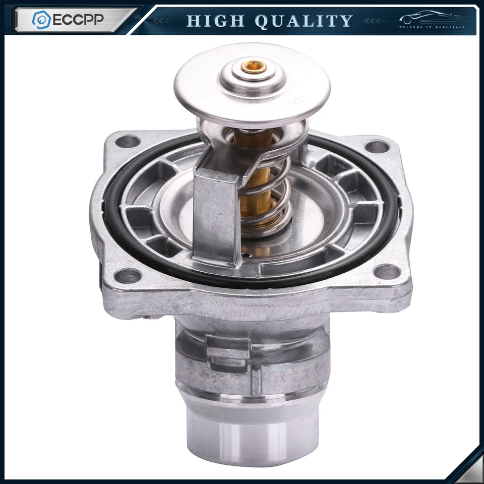 Carcasa termostato para BMW 540i V8 Land Rover Range Rover 4.4L 11531436386 Foto 2 de 4