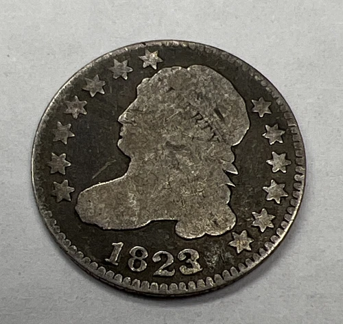 1823-P Capped Bust Dime — photo from another recent sale