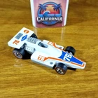 Hot Wheels Flying Colors Redline Formula 5000 White Hong Kong 1976 One Race Car