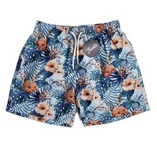 Franks Australia Mens Maui Sky SSB331 Swim Trunks Size Large NWT