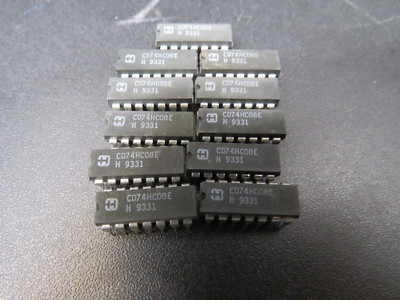 Harris CD74HC08E Chip Lot of 11!