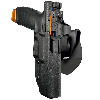 Black Scorpion Gear OWB Quick Release Paddle Holster fits CZ P-10 F