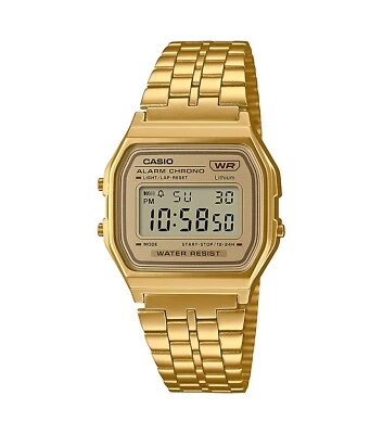 Casio A158WETG-9AEF Armbanduhr goldfarben digital, NEU - Bild 1 von 3