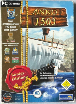 ANNO 1503 - Königsedition - PC (CD-ROM) Spiel Computer, komplett