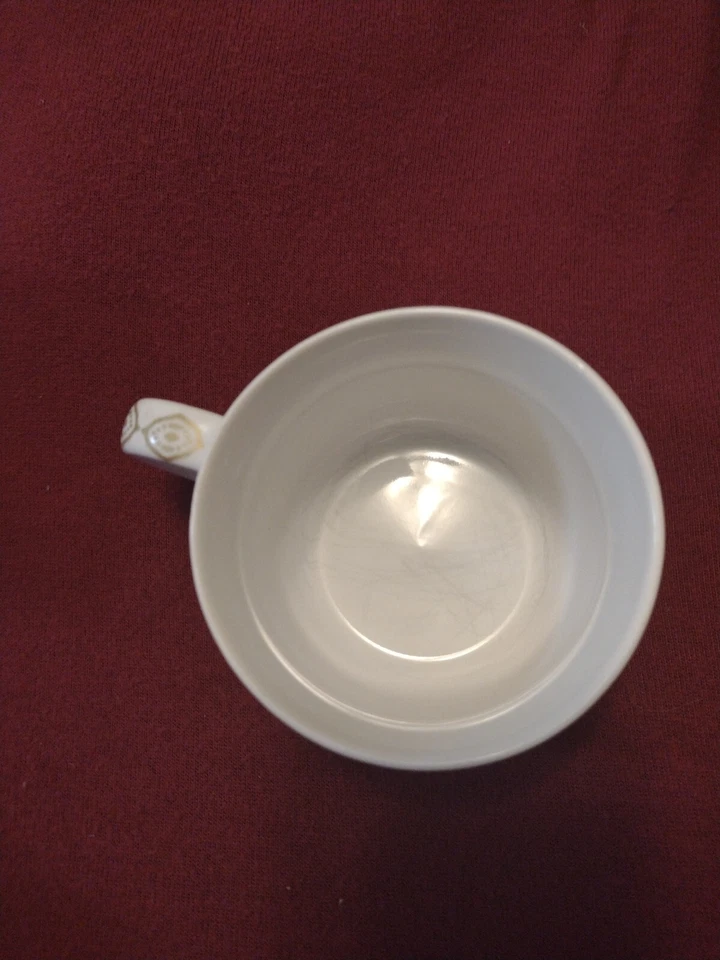 Pier 1 One Imports可堆叠咖啡杯手绘带架子。 4件套 — 第 3/4 张图片