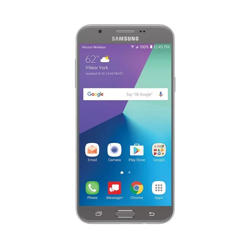 Samsung Galaxy J7 J727 16GB Unlocked Smartphone Silver - Afbeelding 2 van 4