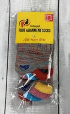 The Original FOOT ALIGNMENT Socks Medium W 7-9 M 5-8 Multi NIP 0043