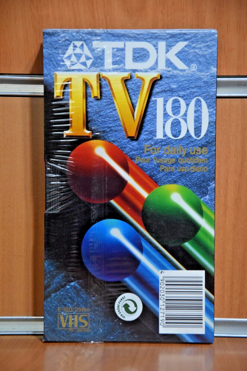 Videocassetta VHS TDK | 180 Minuti | Qualità Normal | T14562 - Foto 5