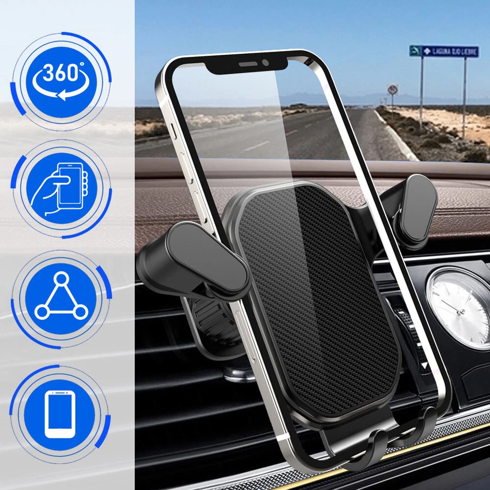 1x Universal Car Holder Stand Dashboard Air Vent Mount For Mobile Cell Phone GPS - Image 2 of 4