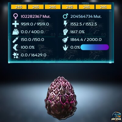  ARK Survival Ascended Rock Drake New Top Stats PVE PS5/XBOX/PC