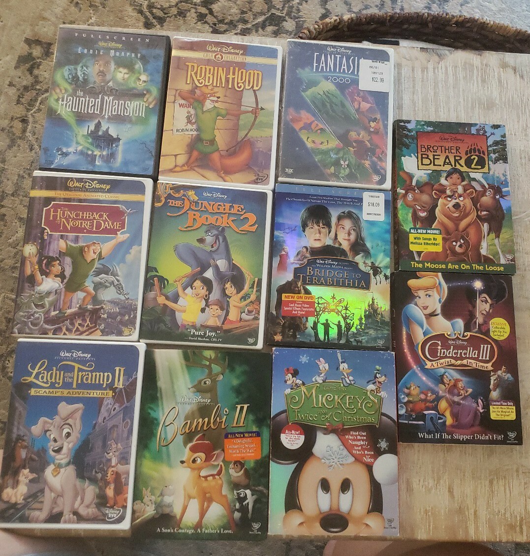 11 Lot Children's DVDs Disney! Family Kids Clean! EUC | eBay