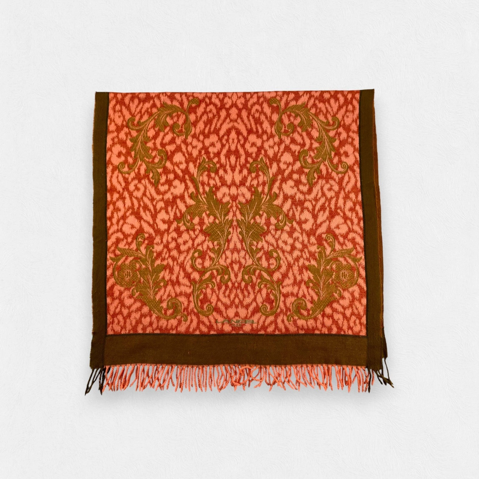 Lancel Scarf Muffler Wrap Scarf Wool Cashmere Unisex Scarves