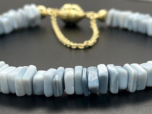 SCHMUCKJAGD ARMBAND 925/- SILBER VERGOLDET MIT OPAL TERRA OPALIS - Bild 4 von 4