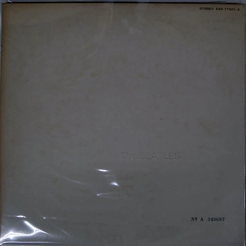 BEATLES WHITE ALBUM APPLE EAS77001 Japan VINYL 2LP