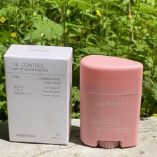 CELIMAX Oil Control Mattifying Sun Stick 19g SPF50+ PA++++ Sunscreen K-Beauty