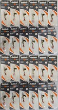 24 Packs, South Bend Bad Axe Spinner 1/18oz #00 Gold SB-BA118-G, NEW