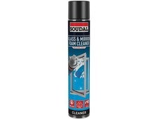 750ML SOUDAL GLASS AND MIRROR FOAM CLEANER - FAST ACTING, NON-SMEAR 8.65 per litre