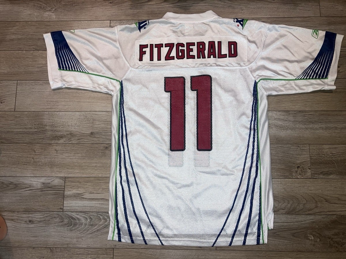 Larry Fitzgerald Arizona Cardinals Super Bowl NFL Reebok Jersey
