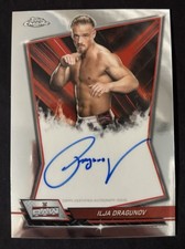 2026 Topps Chrome WWE Ilja Dragunov Red Brand Auto RBA-ILJ