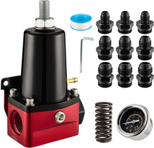 Fuel Pressure Regulator 30-140psi Adjustable Pressure Range 10an Bypass Return
