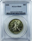 1939 P WALKING LIBERTY! PCGS PR66! OUTRAGEOUS EXAMPLE! RARE FIND! WOW! NR #G2308