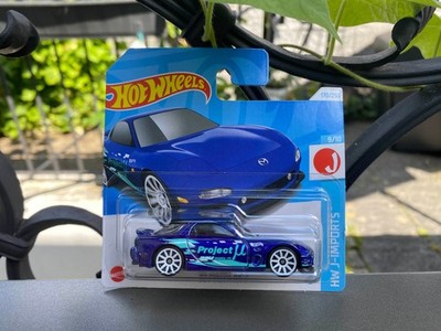 Hot Wheels '95 Mazda RX-7 | 2024 | Blau | HW J-Imports | OVP