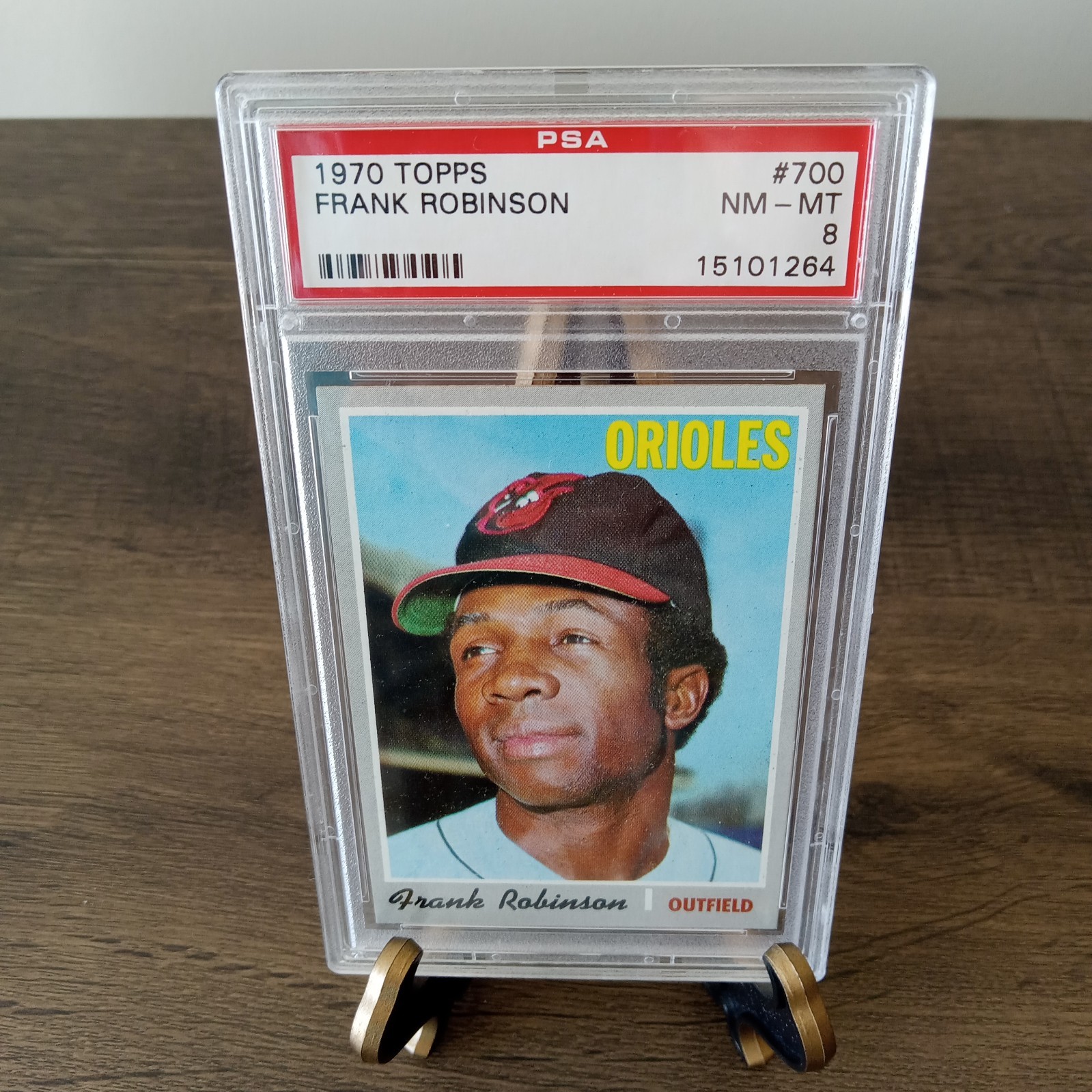 1970 Topps 700 Frank Robinson PSA 8 NM-MT HOF Baltimore Orioles *1264