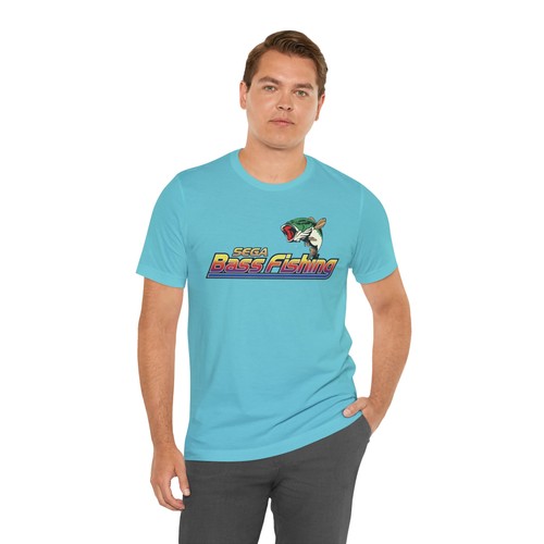 T-shirt manches courtes unisexe logo rétro Sega Bass Fishing Dreamcast années 2000 - Photo 69/109