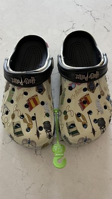Harry Potter Baya Clg Crocs NWT m5/w7 Women 7 Wizarding World Shoes New w TAGS