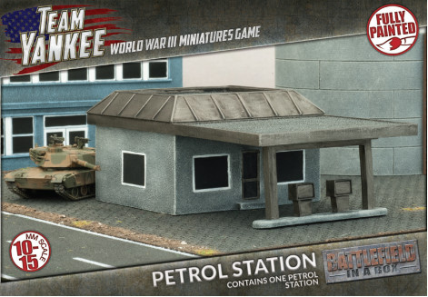 Modern: Petrol Station (x1) Battlefield in a Box Terrain