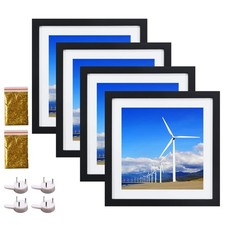 12x12 Wood Picture Frame Set of 4 Diamond Painting Frame 30x30cm Display 10x1...