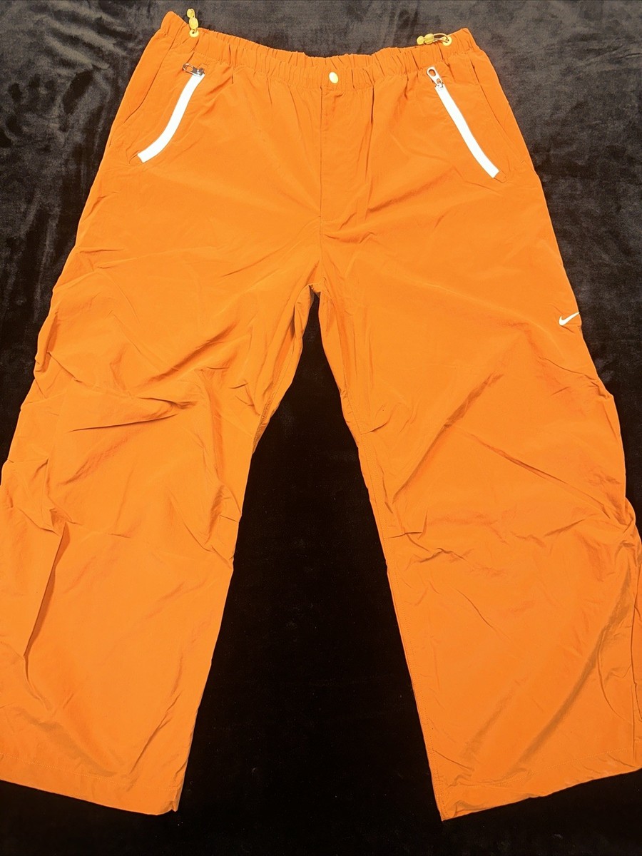 Nike Project FROG Pants Orange/XL - Loose Fit Straight Leg