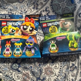 Lego 71354 Powerpuff Girls Buttercup Lego 71346 Blossom Bubbles Dimensions  New