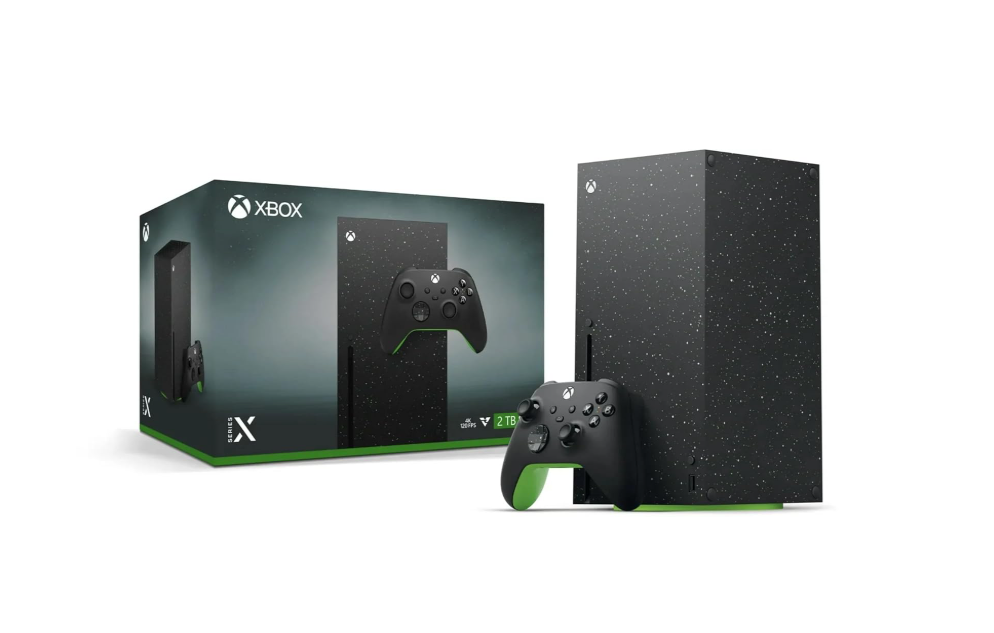 SALE Xbox Series X 2 TB Disc Drive Galaxy Black Special Edition Bundle Includes