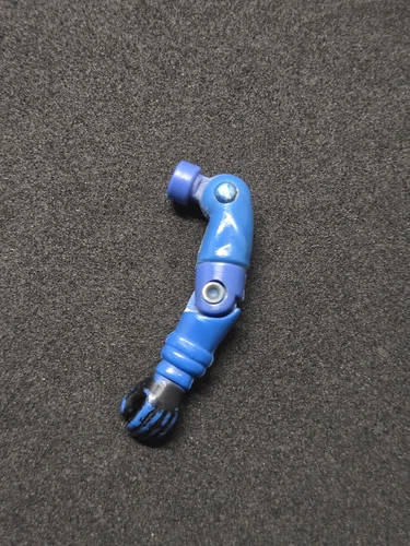 gi joe cobra commander 1983 left arm