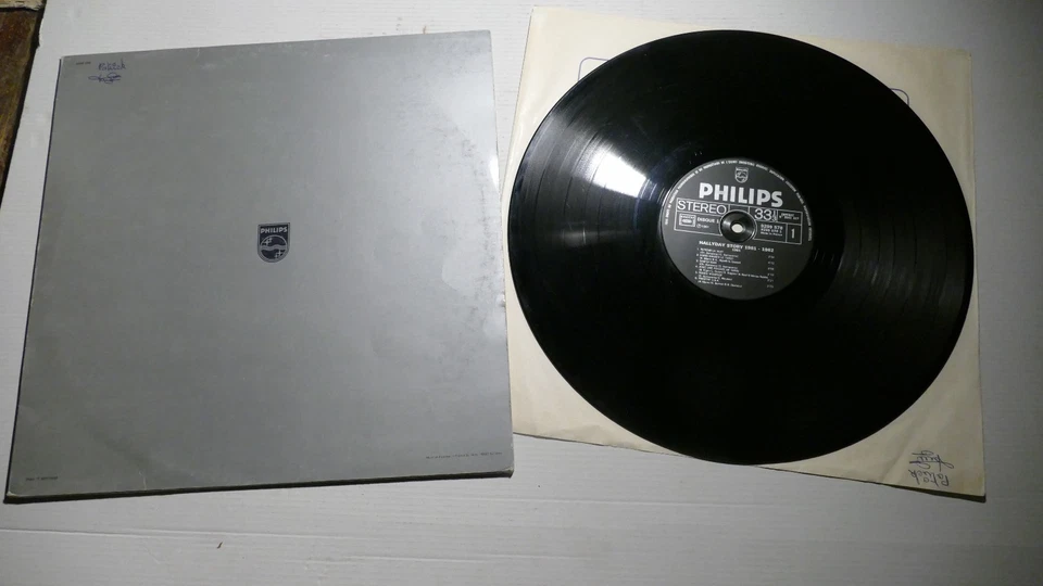 VINYLE 33 TOUR LP "1961 - 1962 JOHNNY HALLYDAY N°1 EDIT PHILIPS VG ++/ VG++ - Photo 2/4