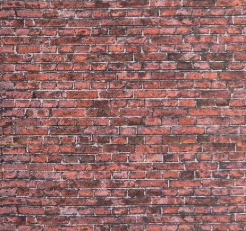 Mattone Di Carta Patinato Per Gauge O - Scala / Scala 1:48 - Foglio A4 - Immagine 4 di 4