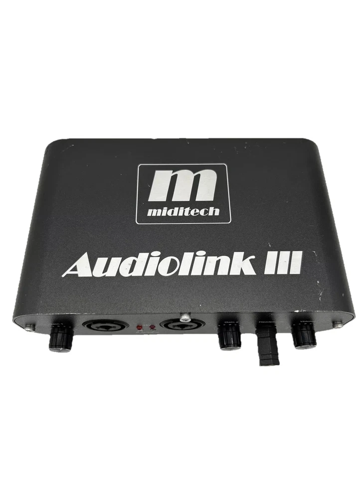 Miditech Audiolink III 2 Output Microphone Audio Connector Interface S/N 31944 - Image 3 of 4