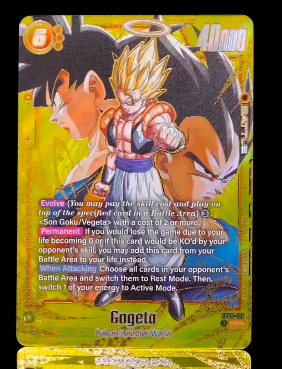Dragon Ball Super TCG FB09-122 SCR DDR ** Gogeta Dual Evolution Fusion World